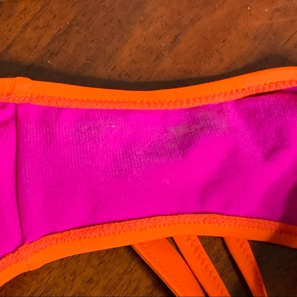 NWOT Roxy Solid Three Strap Side Bikini Bottoms - Picture 9 of 10